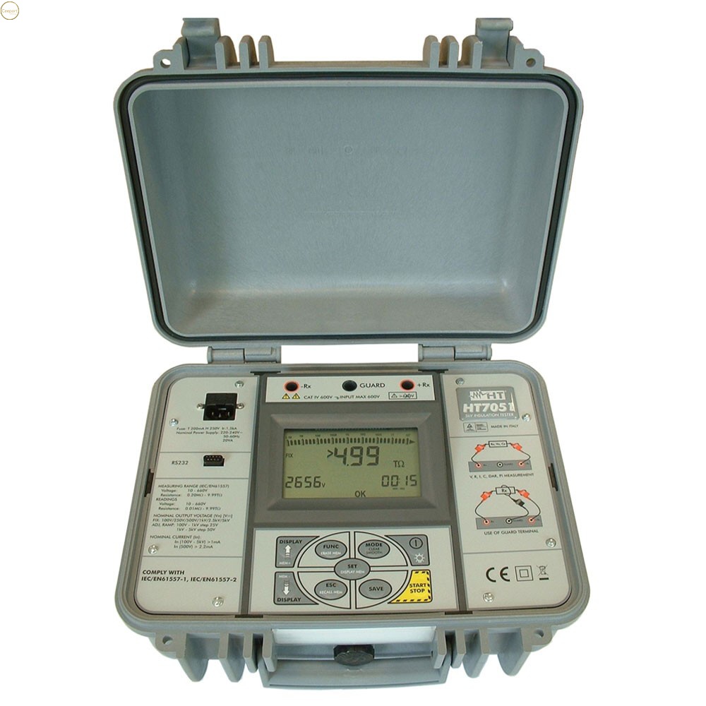HT Instruments HT7051 - Programovatelný měřič izolačního stavu do 5 kV