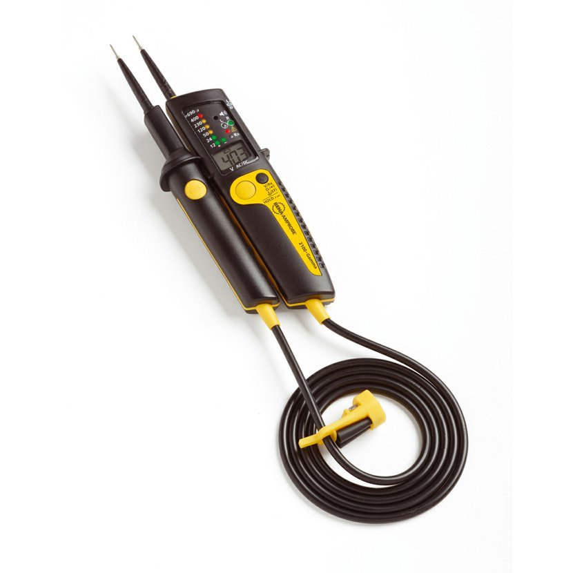 Amprobe 2100 GAMMA - Zkoušečka napětí a propojení s LED a LCD