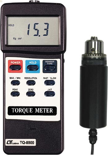 Lutron TQ 8800 - Měření točivého momentu