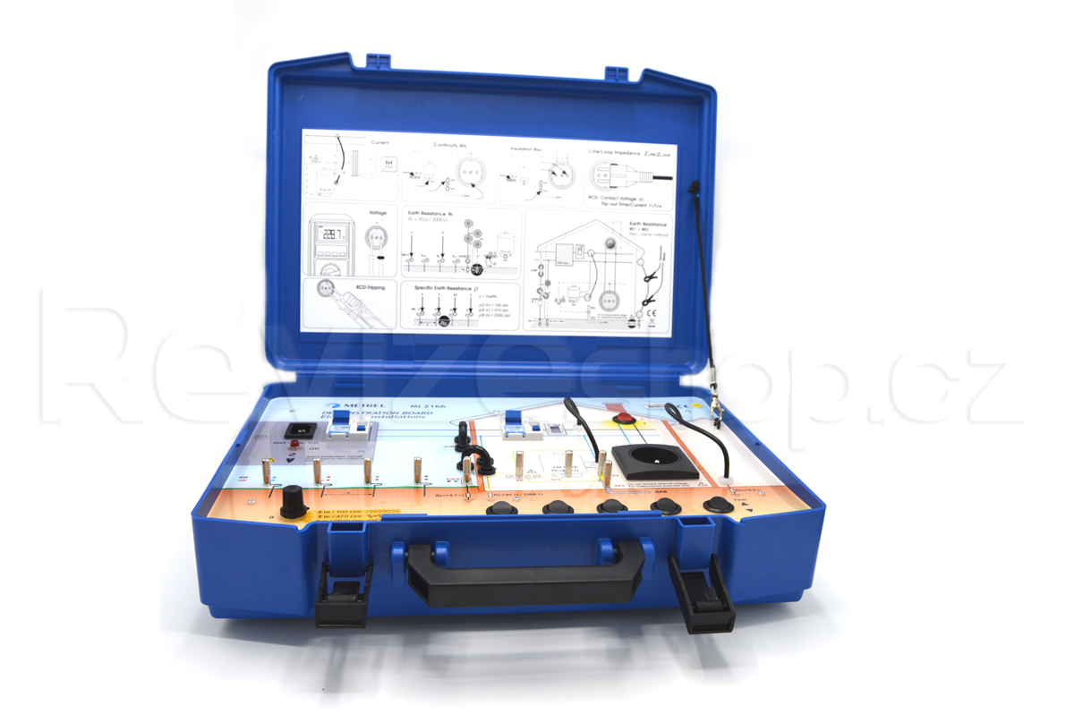 Metrel MI 2166 - Demonstrační panel