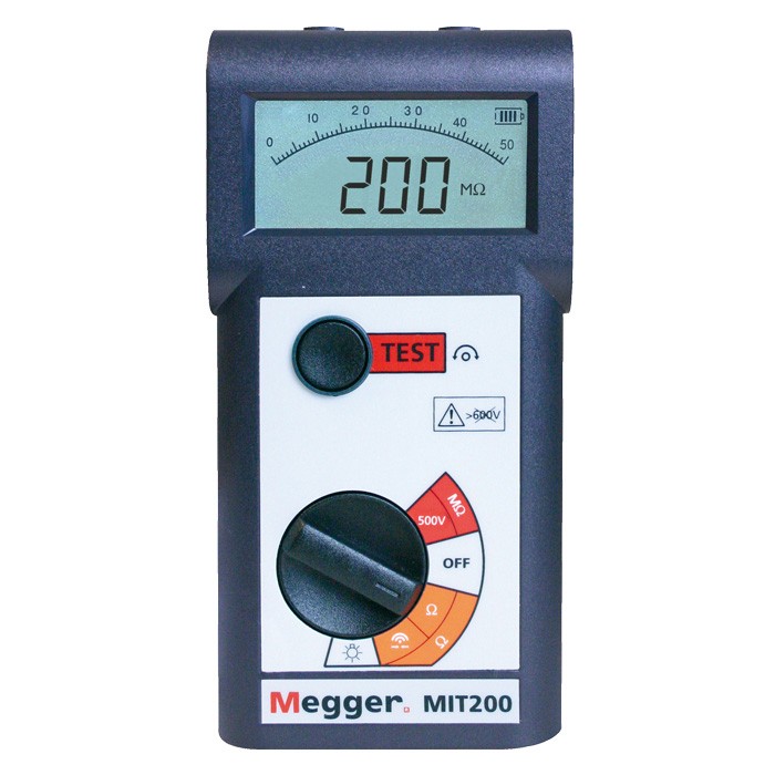 Megger MIT 200 - Měřič izolačních odporů