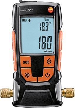 Testo 552 - Digitální vakuometr s Bluetooth®