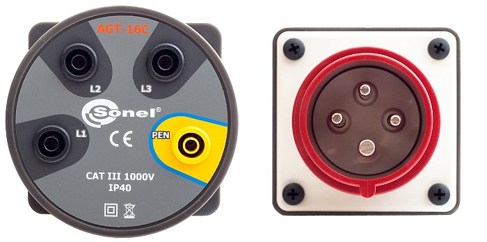 Sonel AGT-16C - Třífázový adaptér