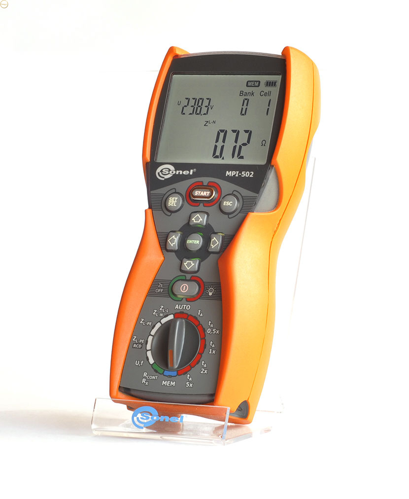 Sonel MPI-502F - Revize instalací